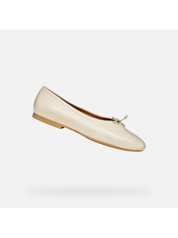 Geox Smetanaste ženske baletanke Geox New Palmaria