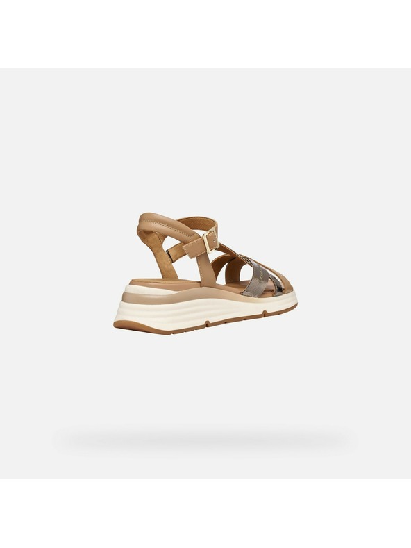 Geox Svetlo rjave ženske sandale Geox Elowynne