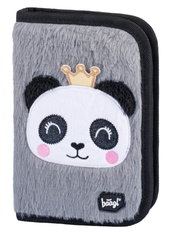 BAAGL  Siva 3 kompleti zippy panda: aktovka, svinčnik, torba Baagl