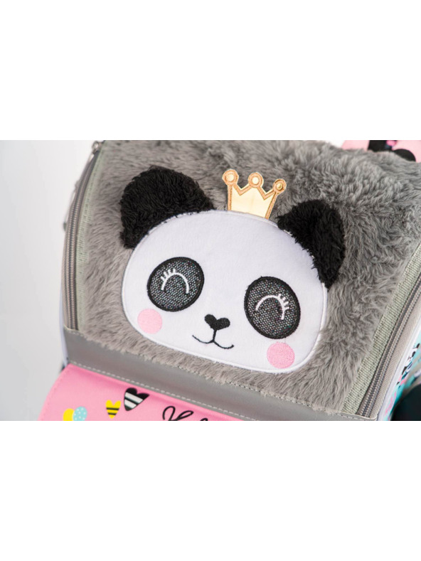 BAAGL  Siva 3 kompleti zippy panda: aktovka, svinčnik, torba Baagl