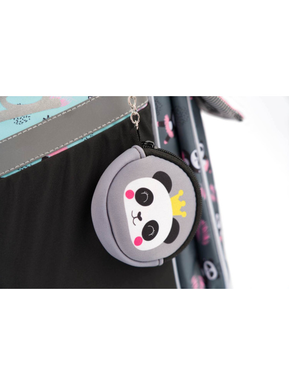 BAAGL  Siva 3 kompleti zippy panda: aktovka, svinčnik, torba Baagl