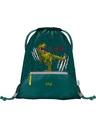 BAAGL  Zelena torba z žepom Baagl T-Rex
