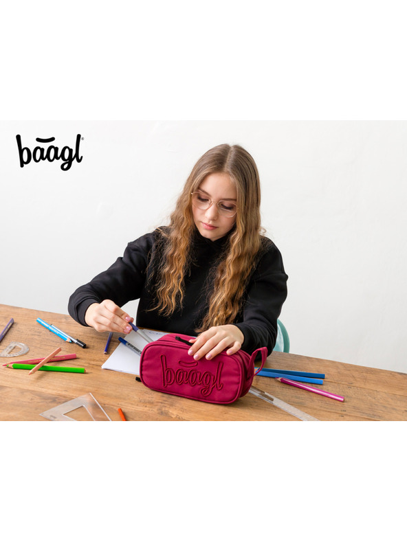 BAAGL  Rdeč študentski svinčnik Baagl Ruby