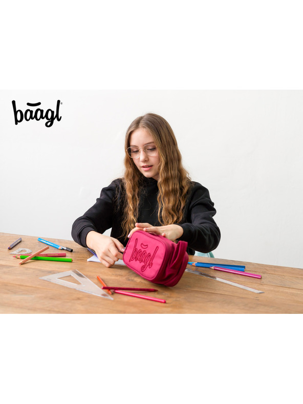 BAAGL  Rdeč študentski svinčnik Baagl Ruby