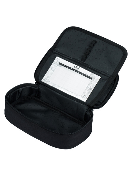 BAAGL  Sivi šolski peresnik Baagl Darkness