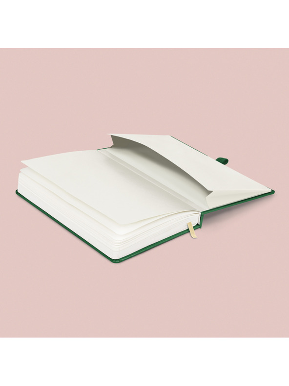 NOTIQUE NOTIQUE Zapiski, zeleni, pikčasti, 15 x 21 cm