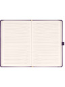 NOTIQUE NOTIQUE Notes Aprint Neo, vijolična barva, s črtami, 15 x 21 cm