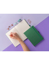 NOTIQUE NOTIQUE Zapiski, zeleni, podloženi, 15 x 21 cm