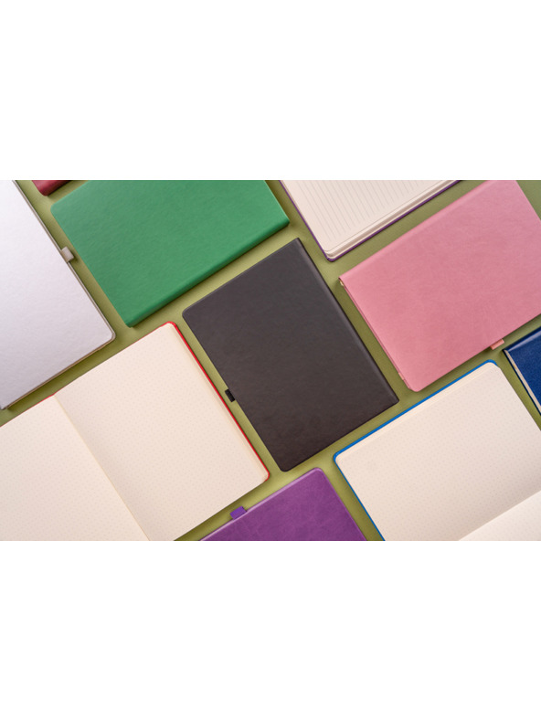 NOTIQUE NOTIQUE Notes Aprint Neo, bordo, podložen, 15 x 21 cm