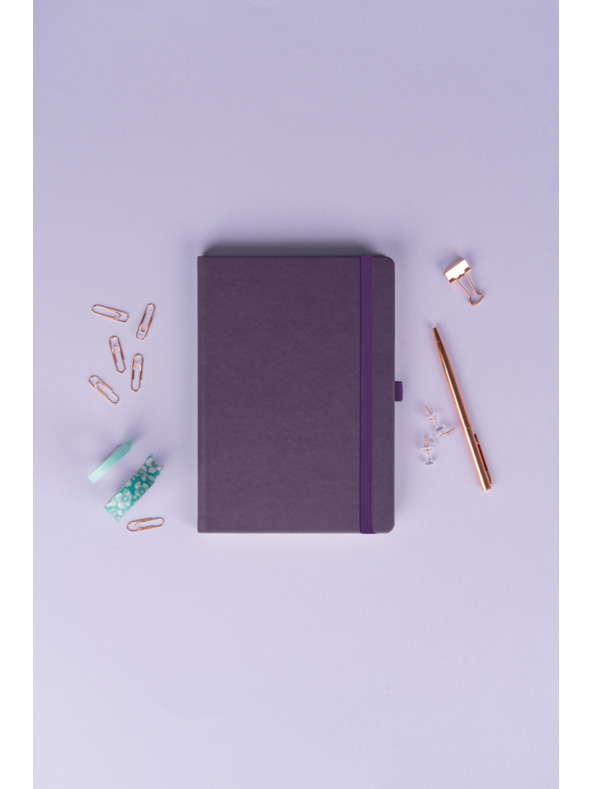 NOTIQUE NOTIQUE Notes Aprint Neo, vijolična, pikčasta, 15 x 21 cm