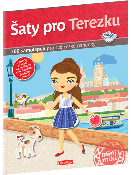 ELLA & MAX Obleke za TEREZKO ─ Knjiga nalepk