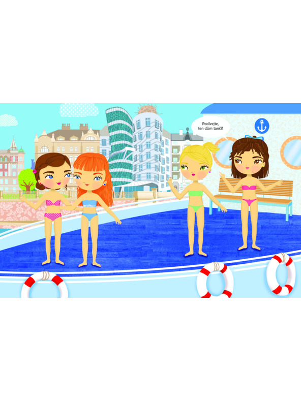 ELLA & MAX Obleke za TEREZKO ─ Knjiga nalepk