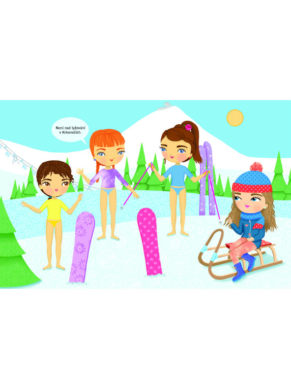 ELLA & MAX Obleke za TEREZKO ─ Knjiga nalepk