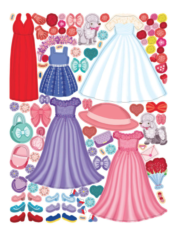 ELLA & MAX Obleke za TEREZKO ─ Knjiga nalepk