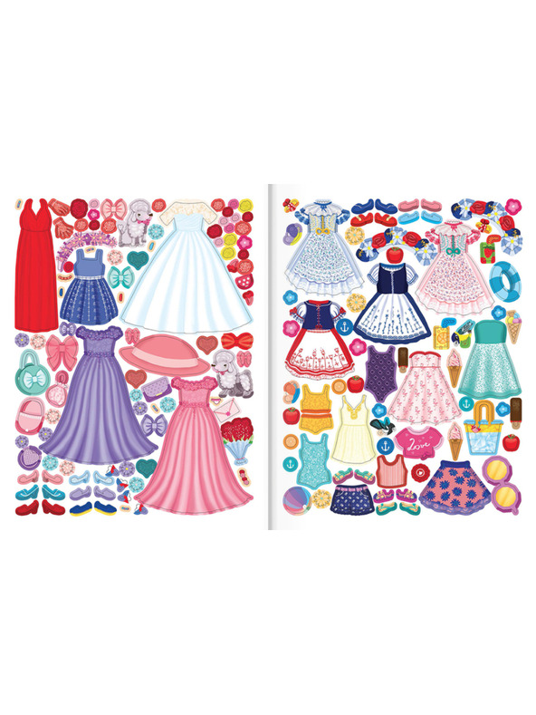 ELLA & MAX Obleke za TEREZKO ─ Knjiga nalepk