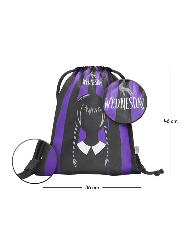BAAGL  Črna vrečka Wednesday Baagl