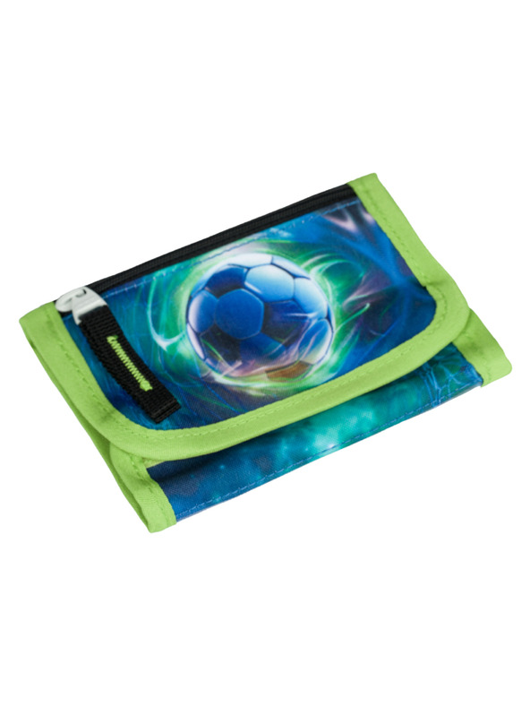 BAAGL  Modra denarnica za vrat Nogometna žoga Baagl