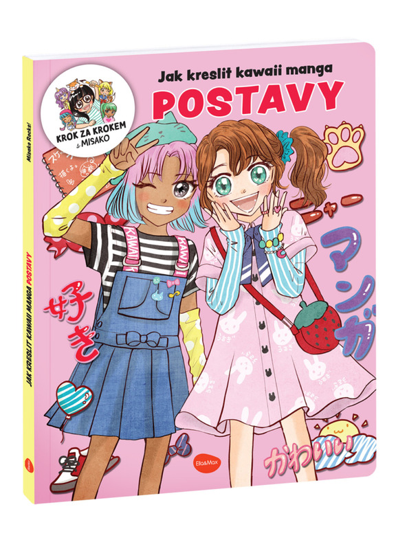 BAAGL  Kako risati KAWAII MANGA: LIKI – Korak za korakom z MISAKO