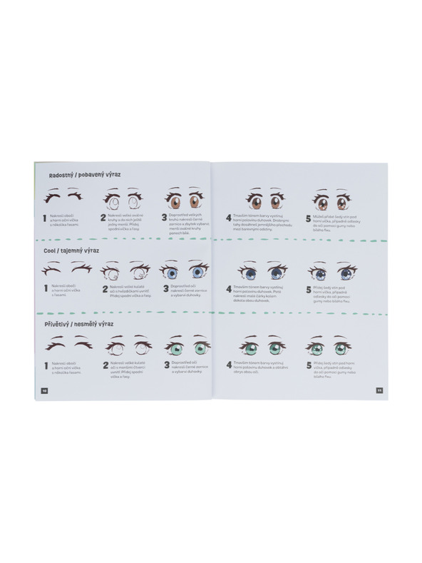 BAAGL  Kako risati KAWAII MANGA: LIKI – Korak za korakom z MISAKO