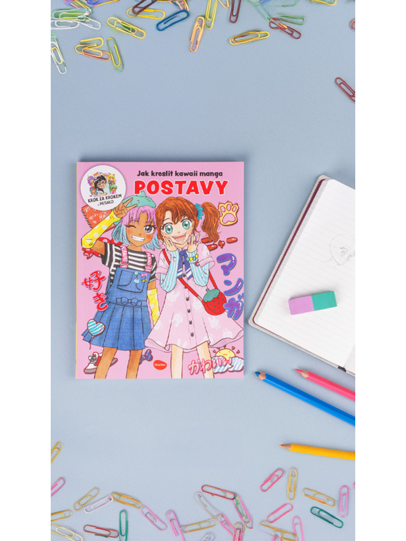 BAAGL  Kako risati KAWAII MANGA: LIKI – Korak za korakom z MISAKO