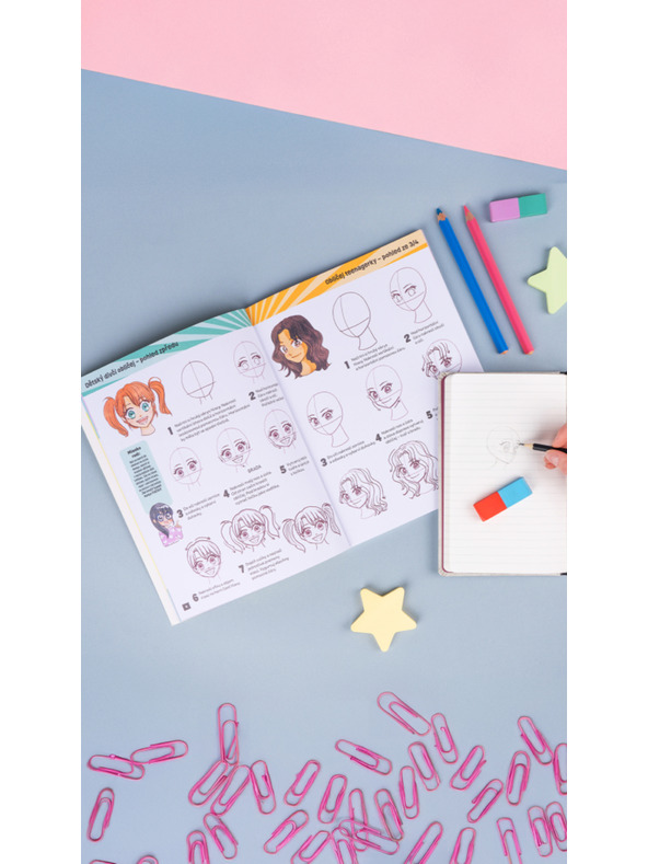 BAAGL  Kako risati KAWAII MANGA: MODA – Korak za korakom z MISAKO