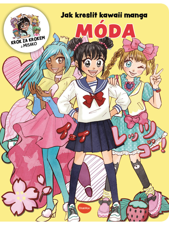 BAAGL  Kako risati KAWAII MANGA: MODA – Korak za korakom z MISAKO