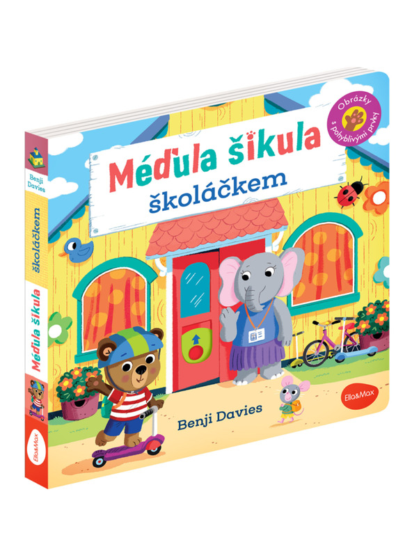 BAAGL  MEDVEDEK ŠIKULA ŠOLARČEK – Slike z gibljivimi elementi