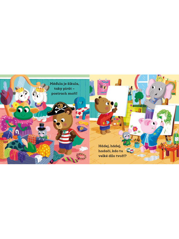 BAAGL  MEDVEDEK ŠIKULA ŠOLARČEK – Slike z gibljivimi elementi