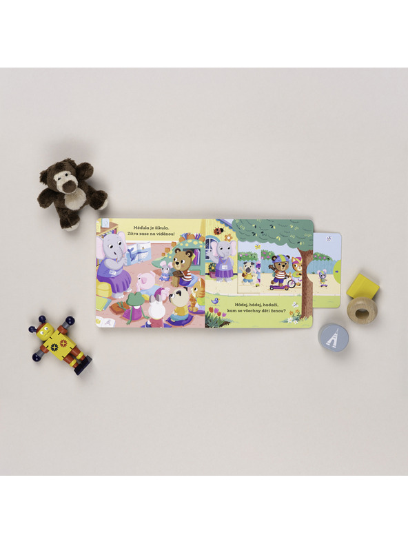 BAAGL  MEDVEDEK ŠIKULA ŠOLARČEK – Slike z gibljivimi elementi