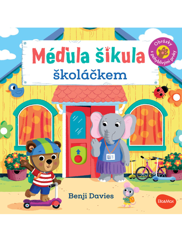 BAAGL  MEDVEDEK ŠIKULA ŠOLARČEK – Slike z gibljivimi elementi