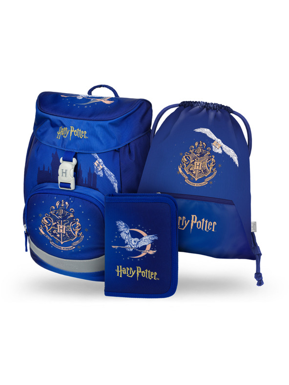 BAAGL  BAAGL SET 3 Airy Bradavice Hedvika: nahrbtnik, peresnica, vrečka