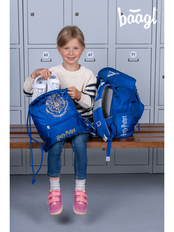 BAAGL  BAAGL SET 3 Airy Bradavice Hedvika: nahrbtnik, peresnica, vrečka