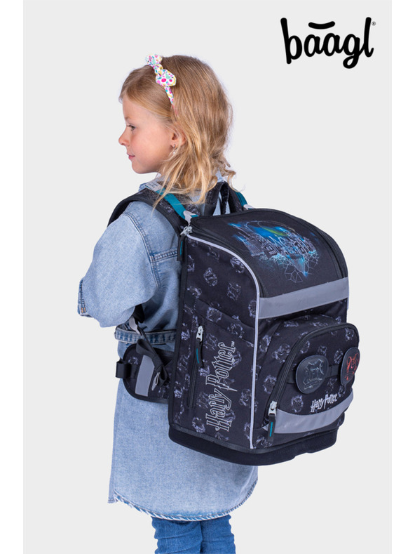 BAAGL  BAAGL Šolska torba Zippy plus Bradavice Lumos