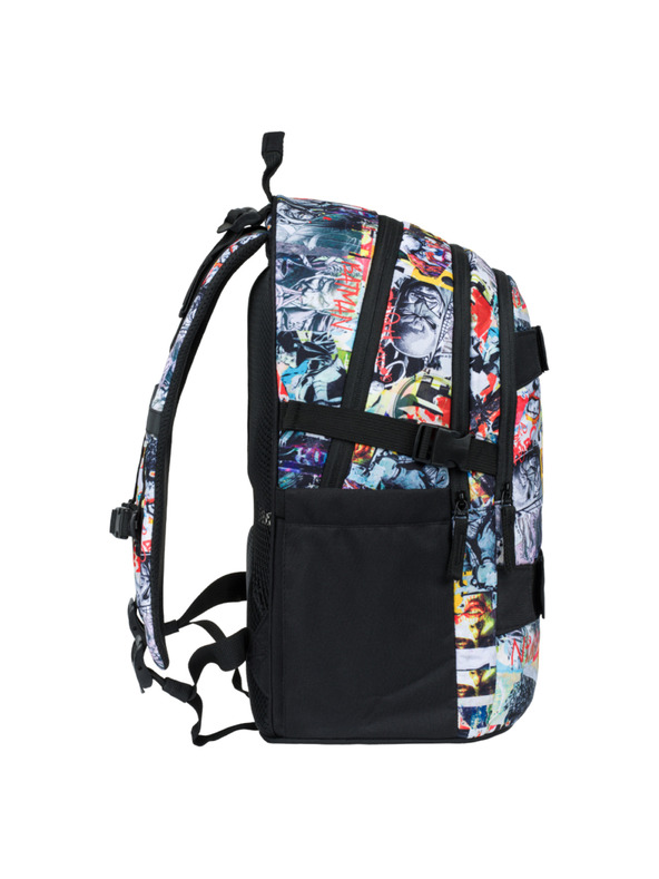 BAAGL  BAAGL 3 SET Skate Batman Comics: nahrbtnik, peresnica, vrečka