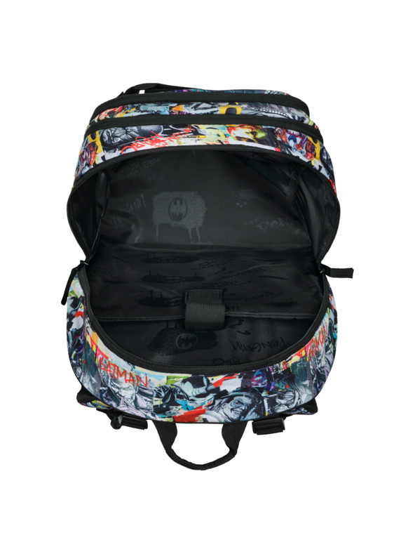 BAAGL  BAAGL 3 SET Skate Batman Comics: nahrbtnik, peresnica, vrečka