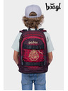 BAAGL  BAAGL Šolski nahrbtnik Skate Harry Potter Bradavice vinsko rdeč