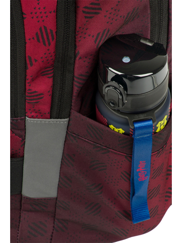 BAAGL  BAAGL Šolski nahrbtnik Skate Harry Potter Bradavice vinsko rdeč