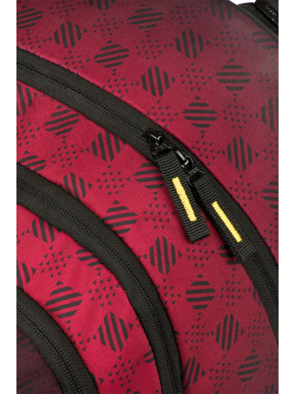 BAAGL  BAAGL Šolski nahrbtnik Skate Harry Potter Bradavice vinsko rdeč