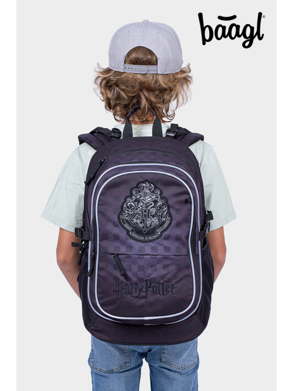BAAGL  BAAGL Šolski nahrbtnik Core Harry Potter Bradavice črn