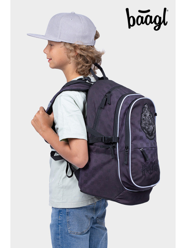 BAAGL  BAAGL Šolski nahrbtnik Core Harry Potter Bradavice črn