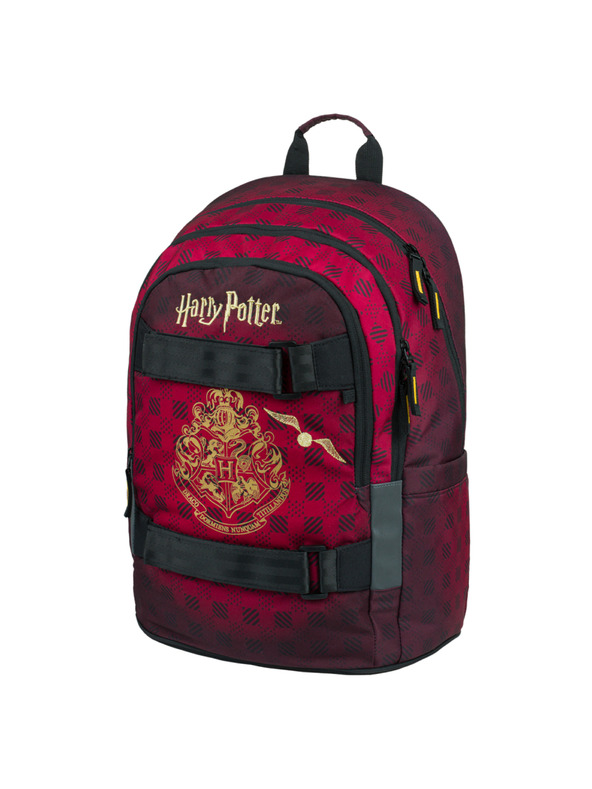 BAAGL  BAAGL SET 3 Skate Harry Potter Bradavice vinsko rdeč: nahrbtnik, peresnica, vrečka