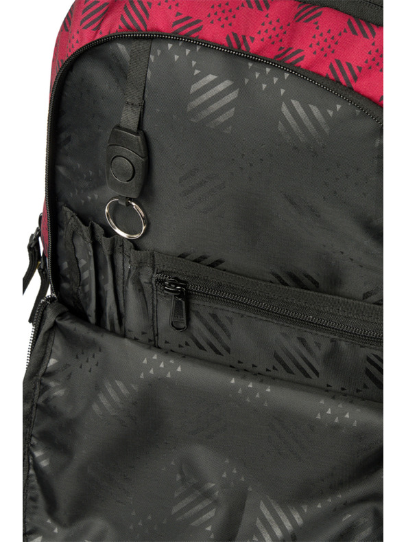 BAAGL  BAAGL SET 3 Skate Harry Potter Bradavice vinsko rdeč: nahrbtnik, peresnica, vrečka