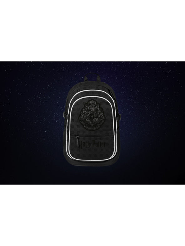 BAAGL  BAAGL SET 3 Core Harry Potter Bradavice črn: nahrbtnik, peresnica, vrečka