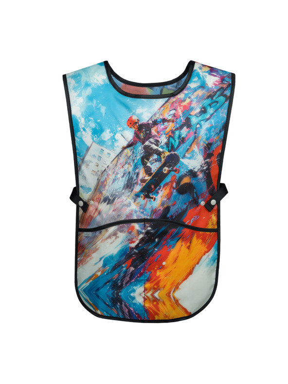 BAAGL  BAAGL SET 5 Zippy Skatepark: aktovka, penal, vrečka, predpasnik, denarnica