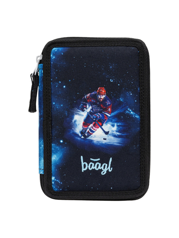 BAAGL  BAAGL Šolski penal trisobni Hokej