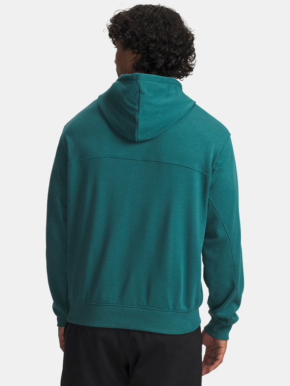 Under Armour Moški pulover  Under Armour UA Rival LW Hoodie-GRN