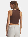 Under Armour Ženska majica brez rokavov Under Armour Seamless Cotton Hand Tank-BRN
