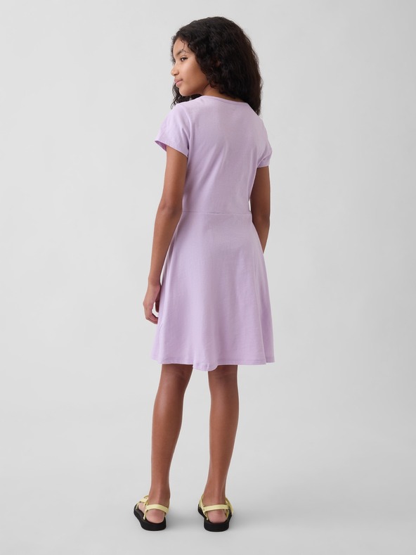 GAP Otroška obleka z logotipom GAP