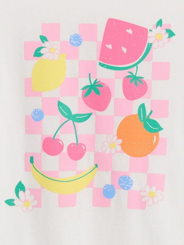 GAP Otroška majica s potiskom Gap