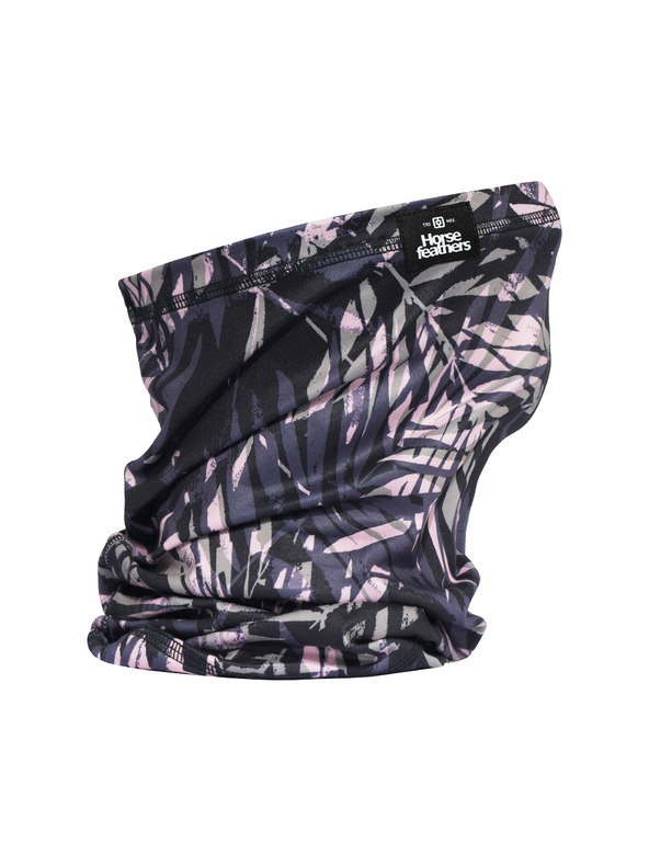 Horsefeathers Vratni topli ovratnik - black leaves